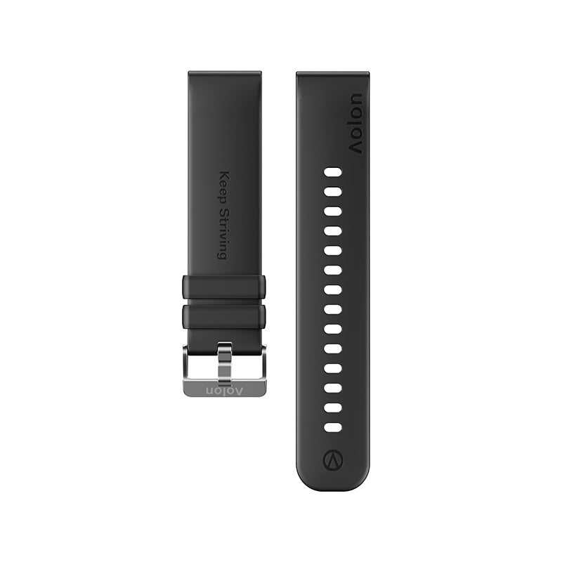Aolon 22mm Silikonearmbånd - Aolon