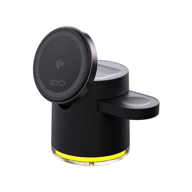 Aolon x EYD 4 i 1 foldbar magnetisk trådløs oplader - Aolon